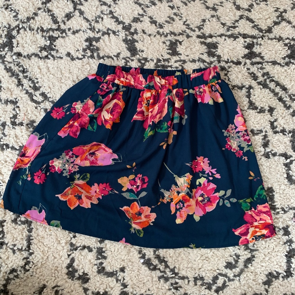 Floral skirt